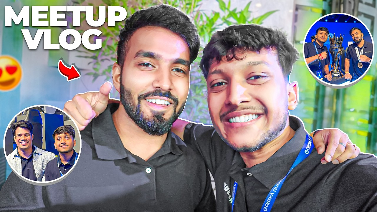 Meetup Vlog Thumbnail Design